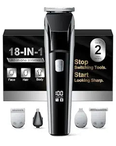YGZ Beard Trimmer for Men, Electric Razor Hair Clippers for Men, Gifts