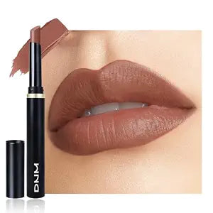 evpct Nude Brown Velvet Matte Lipstick Long Lasting Waterproof for Women