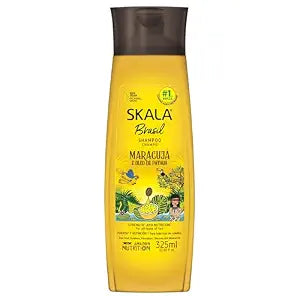 SKALA Brasil Maracujá and Óleo de Patauá Shampoo Hydration Care and Strength Support for All Hair Types, 10.99 fl oz