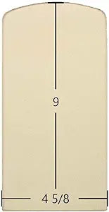 Quadra-Fire 800, 100I, 5100I, 5100IACT, 5100I Pre ACT Side Glass Γ 4 5/8" x 9" (Part #832-2000)