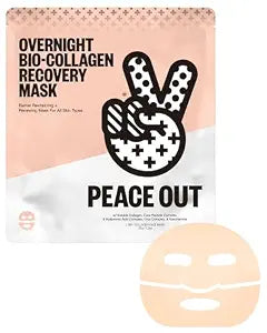 PEACE OUT Overnight Bio-Collagen Recovery Face Mask (1 Count)