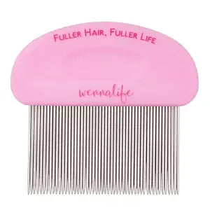 WENNALIFE Tape in Extension Remover Comb, Fine Teeth Glue Residue Cleaning Hair Comb for Tape in Extensions, Effective Remove Without Pulling, Ergonomic Safe Rounded Design for Salon & Home Use