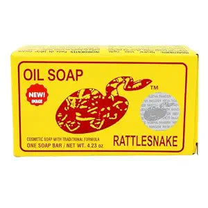 Jabon de aceite de vibora de cascabel (140g) jabon para la cara y todo el cuerpo- Ayuda a eliminar el acne y paño/Rattlesnake soap (4.93 (1)
