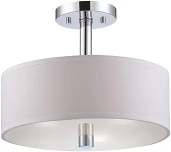 Designers Fountain 84511-CH Cordova Semi-Flush,Chrome