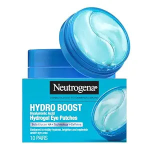 Neutrogena Hydro Boost Hydrogel Eye Patches, 10 Pairs, Fragrance-Free
