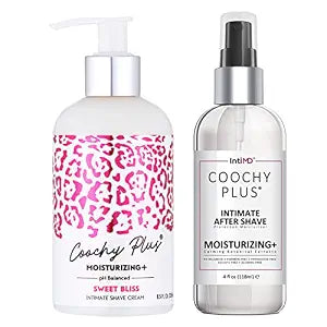 Coochy Plus Sweet Bliss Intimate Shaving Cream + After Shave Kit for Women