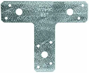 Simpson Strong-Tie T Strap 66T Hardware Bracket - 14 Ga, Nail 8-16D - 6" L x 5" H x 1.5" W