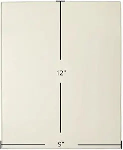 EasyFire EF3800 Pellet Insert Ceramic Glass Panel Γ 9" x 12" Replacement (110074)