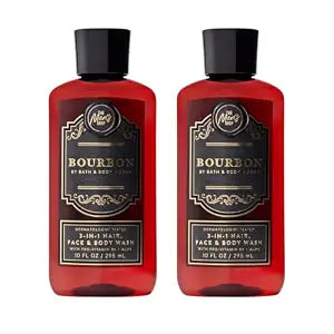 Bath & Body Works Body Wash, Bourbon, 2 Pack