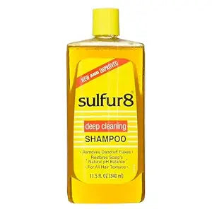Sulfur-8 Anti-Dandruff Hair & Scalp Care Deep Cleaning Shampoo
