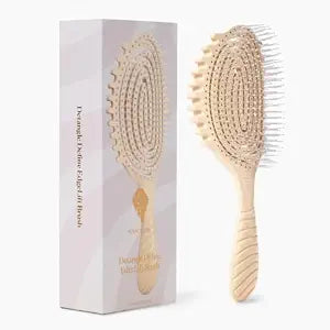 Bounce Curl Detangle Define EdgeLift Brush - Shortbread
