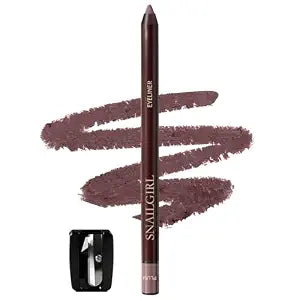 Plum Gel Eyeliner Pencil, Waterproof Smooth Creamy Formula for Mature Women