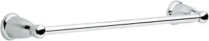 Franklin Brass Kinla (1-Pack) 18" Towel Rack for Bathroom, Polished Chrome Towel Bar for Bathroom Wall Kitchen Towel Holder Rod Wall Mounted Bathroom Accessories KIN18-PC1