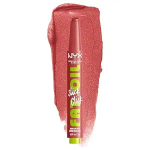 NYX PROFESSIONAL MAKEUP Fat Oil Slick Click, Lightweight, Buildable, Pigmented Vegan Lip Balm - No Filter Needed