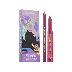 ColourPop x The Little Mermaid Lip Liner and Lipstick, Ocean Will Be Mine