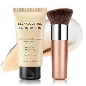 Color Changing Foundation for Mature Skin,1.01 FL.OZ,01 Light