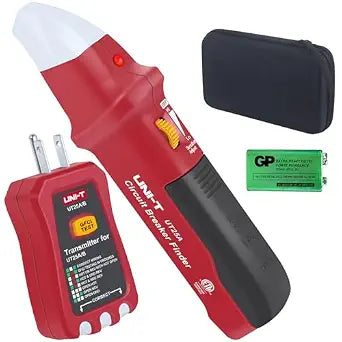 UNI-T AC Circuit Breaker Finder Tracer Tool Kit GFCI Outlet Tester
