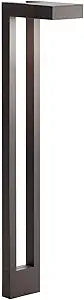 Kichler 12V Two Arm Path Light Textured Architectural Bronze, 22.00x6.00x3.00