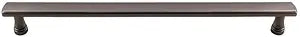 Top Knobs TK858AG, Kingsbridge Appliance Pull 12" (c-c) - Ash Gray