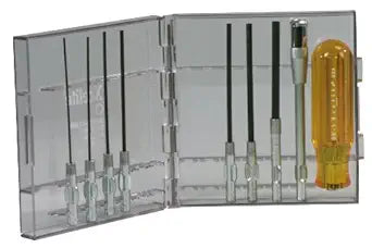 Xcelite 99PS41MM 9-Piece Series 99 Allen Hex Socket Type Screwdriver Set