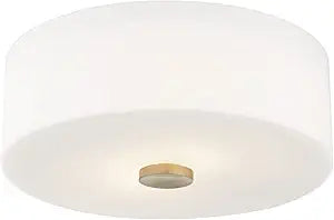 Mitzi H146502-AGB Sophie - 2 Light Flush Mount 4.5 inches Tall and 11.75 inches Wide - Aged Brass