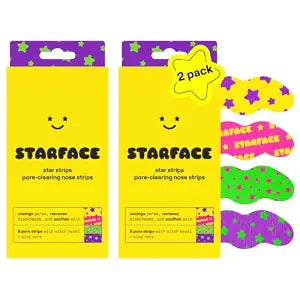 Starface Star Strips™ Deep Cleansing Blackhead Pore Strips for Nose, 16 ct