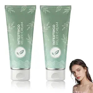 2Pcs Intertrigo Cream, Professional Intertrigo Relief Cream, Skin Fold Care & Chafing Support Cream, Fast-Drying Non-Greasy Formula for Friction-Prone Areas