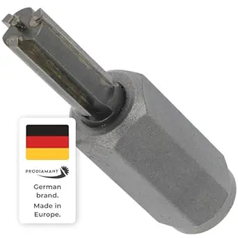 PRODIAMANT Mortar Rake [8MM / 5/16 INCH] - Raking Bit for M14 Angle Grinder with 5/8-11 Thread - Tuck Pointing Bit for Masonry, Brick, Concrete, Joint & Grout - Tungsten Carbide Cutter - Heavy Duty