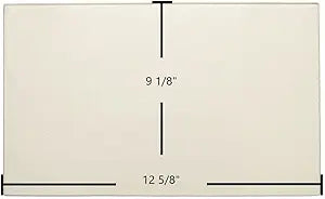 Pacific Energy Super Series D Ceramic Glass Panel (12 5/8" x 9 1/8")