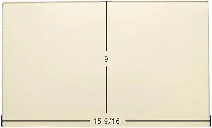 Hitzer 254 Ceramic Glass Panel Γ OEM Replacement (15 9/16" x 9") | Part #7GHSSD