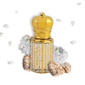 White Musk Perfume Oil Alcohol-Free & Long Lasting Perfume for Women & Men | Sweet Subtle Royal Fragrance Oil | Travel Size Arabian Perfume Oil 6mL / 0.2 Fl Oz.