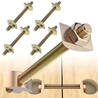4 Sets M8x100mm Countertop Connector Bolts