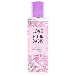 Signature Body Splash Fragrance Mist for women"Love in the Oasis" with Keynotes of Pink Passionfruit and Fresh Gardenia, 8.4 Fl. Oz
