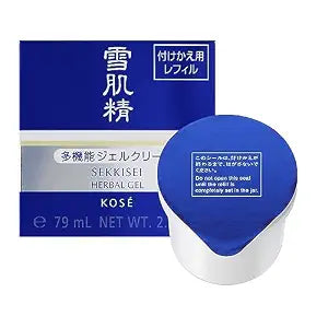SEKKISEI Herbal Gel Face Moisturizer Refill, 2.8 oz