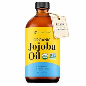 Us Naturals Organic Jojoba Oil 16 oz - USDA Certified, Cold Pressed