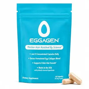 Eggagen Hair Growth Supplement for Women with Clinically Studied AnaGain