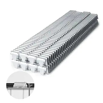CL-4 Vertex Fastener 7/8-Inch(22mm) Crown Hartco Clips 960 PCS Galvanized M66 Clinching Clips, Staples for Wire Fencing Clinching Tool Clinch Clip Clipper Gun Spring Mattress
