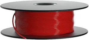 BNTECHGO 24 Gauge PVC Solid Electric Wire Red 250 ft Hookup Wire