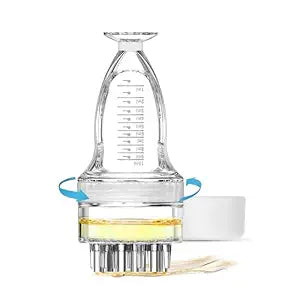 Scalp Applicator Comb for Minoxidil, Serums & Oils - Large capacity upgraded version -No-Waste, No-Mess Precision Liquid Applicator for Direct Scalp Care (1PCS)