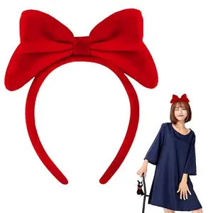 Red Bow Headband Bow Headbands for Women Costumes for Women Snow White Hair Accessories