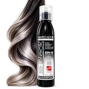 Le Black Purple Toning Shampoo – Shampoo for Blonde Hair, 8.45 Fl Oz, Formal Tone, Black/Platin – Enhance and Maintain Vibrant Blonde Shades with a Premium Hair Care Formula