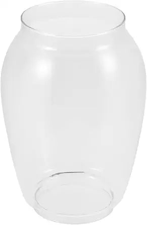 Vintage Lantern Glass Lamp Shade Replacement Oil Lamp Chimney for Kerosene Lamps Round Globe for Outdoor Lighting 5.51 X 3.93 X 3.93 in 1 Glass
