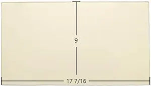 Hitzer 983 Fireplace Insert Ceramic Glass Panel Γ OEM Replacement (17 7/16" x 9")
