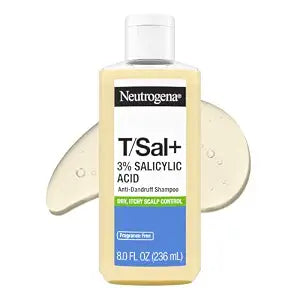 Neutrogena T/Sal+ 3% Salicylic Acid Anti-Dandruff Shampoo, 8 fl oz
