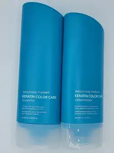 Keratin Color Care Smoothing Therapy Shampoo and Conditioner 13.5 Oz Duo.