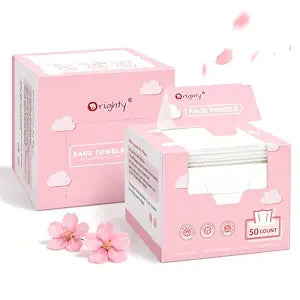 Orighty Face Towels Disposable, Soft Clean Towels for Face, 100Count���2 Box���