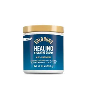 Gold Bond Healing Hydrating Body & Face Cream Jar 19oz