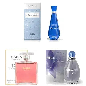 Sandora Fragrances Women's Perfume 3-Pack – Eau de Parfum – Three Full-Size 100 ml Bottles – Fresh Modern Everyday & Evening Fragrance