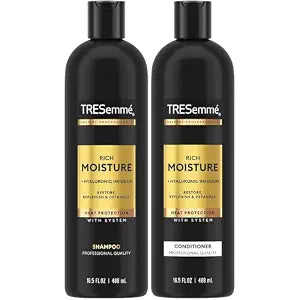 TRESemmé Rich Moisture Shampoo & Conditioner Set, 16.5 Oz Ea