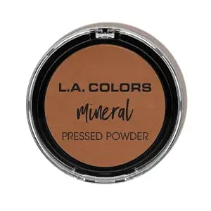 L.A. COLORS Mineral Pressed Powder, Toffee (New Artwork) CMP382